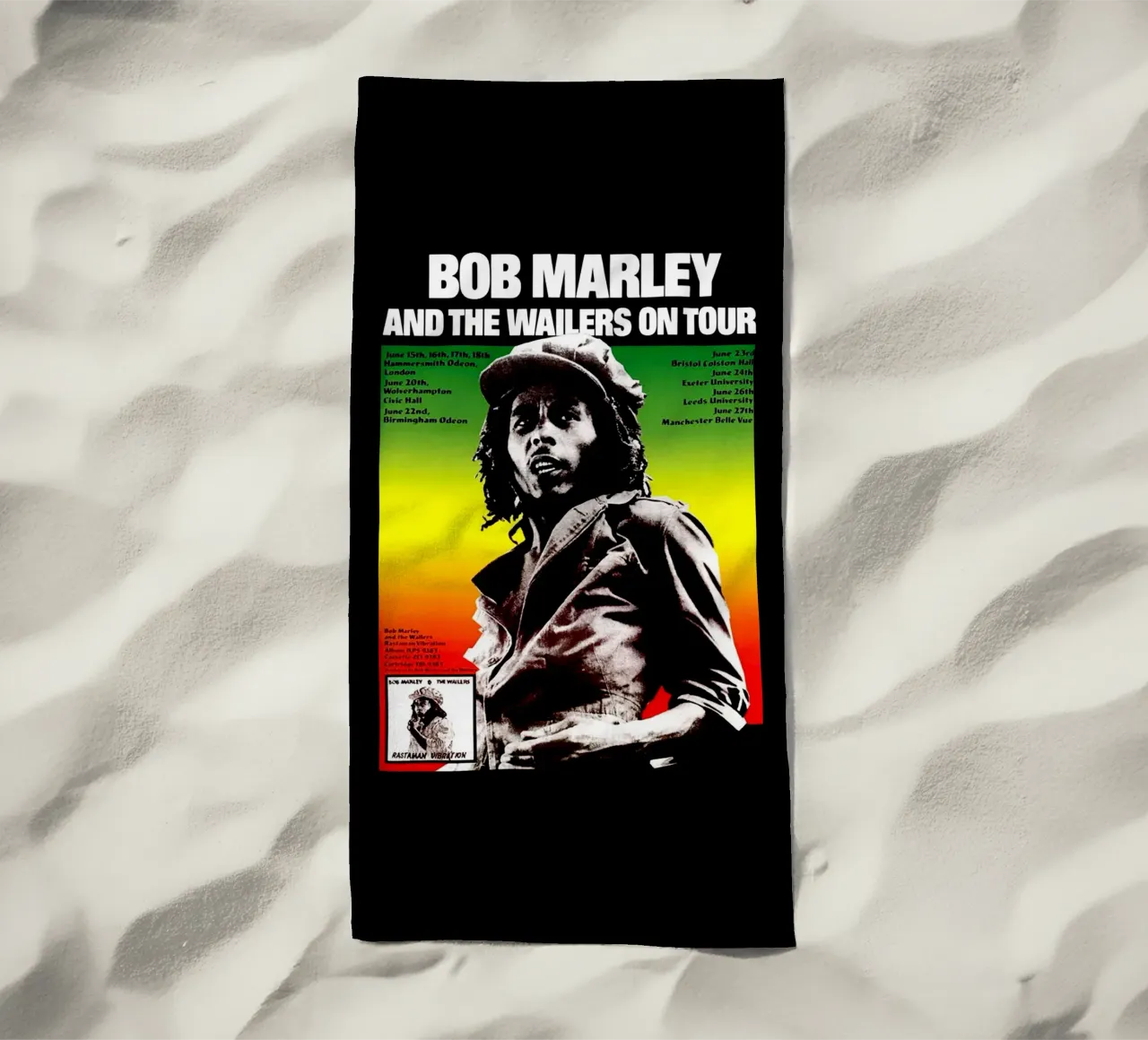 Bob Marley e i Wailers in tournée telo mare da eliouxence