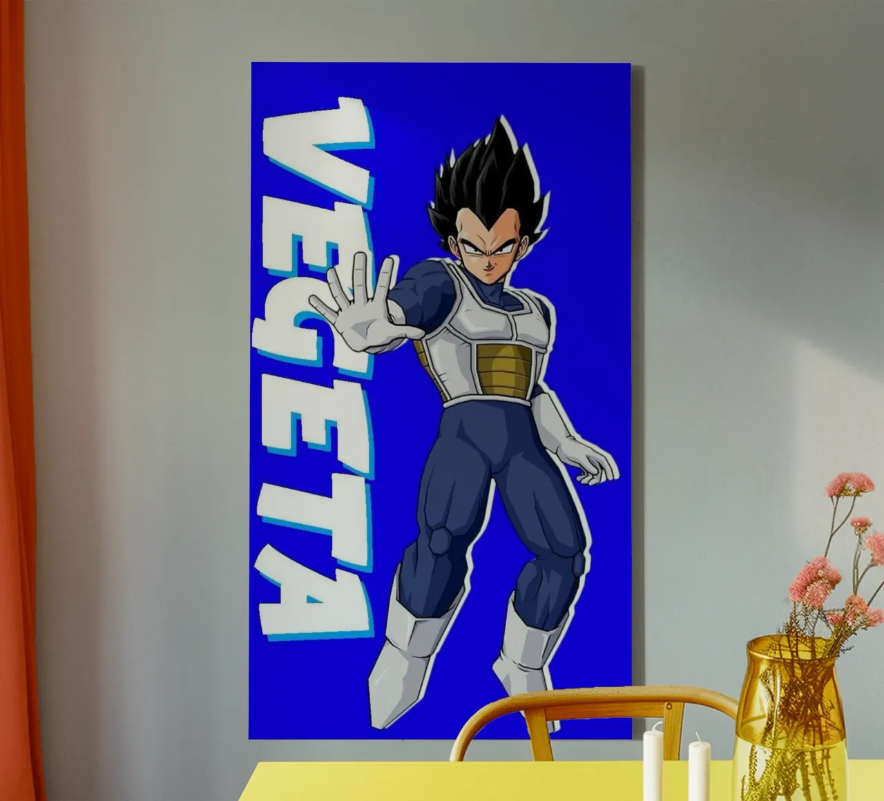 Vegeta è un principe - Dragon Ball Z tela con Cornice a cassetta da sophielouise.designs