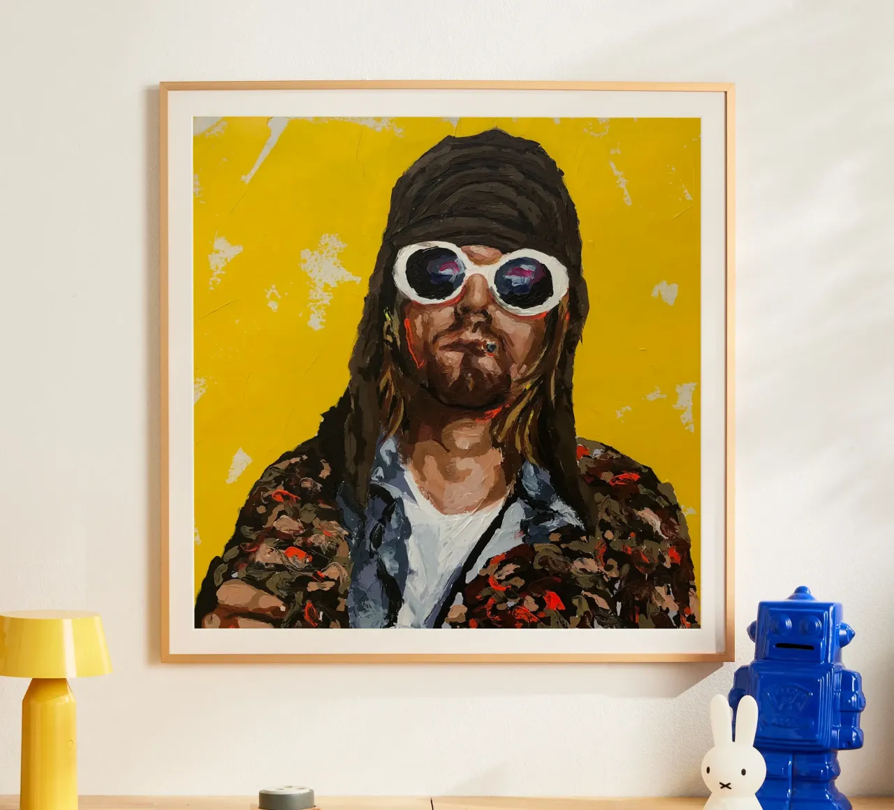 Kurt Cobain Rock Band poster da itzmyui