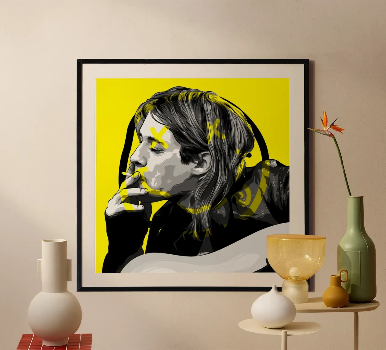 Rock Band Kurt Cobain poster da itzmyui