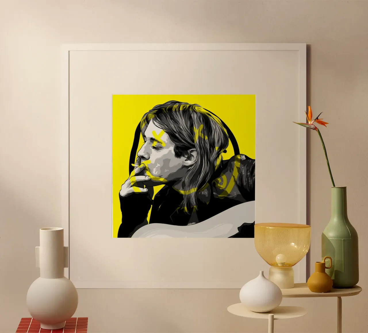 Rock Band Kurt Cobain poster da itzmyui