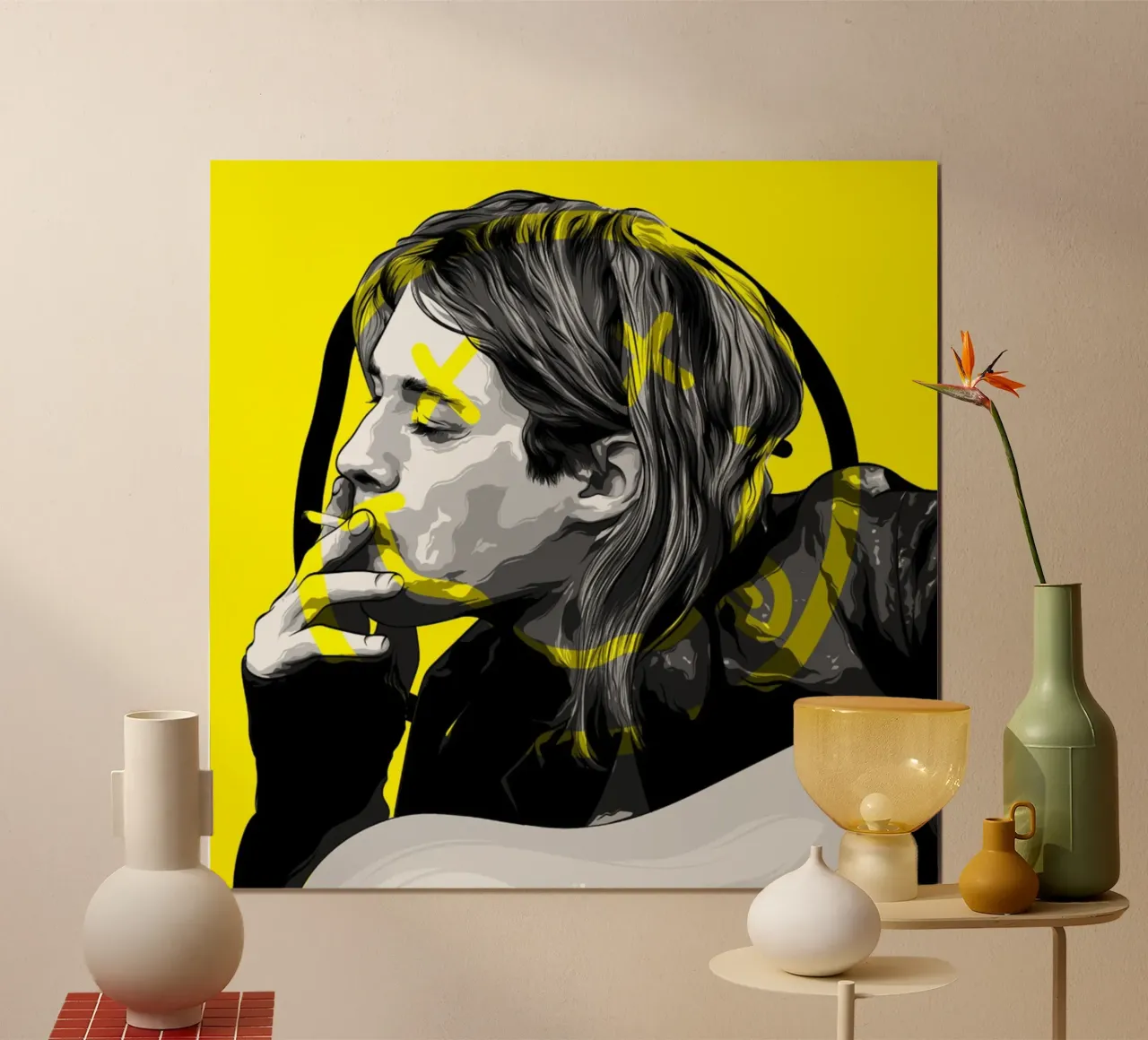 Rock Band Kurt Cobain poster da itzmyui