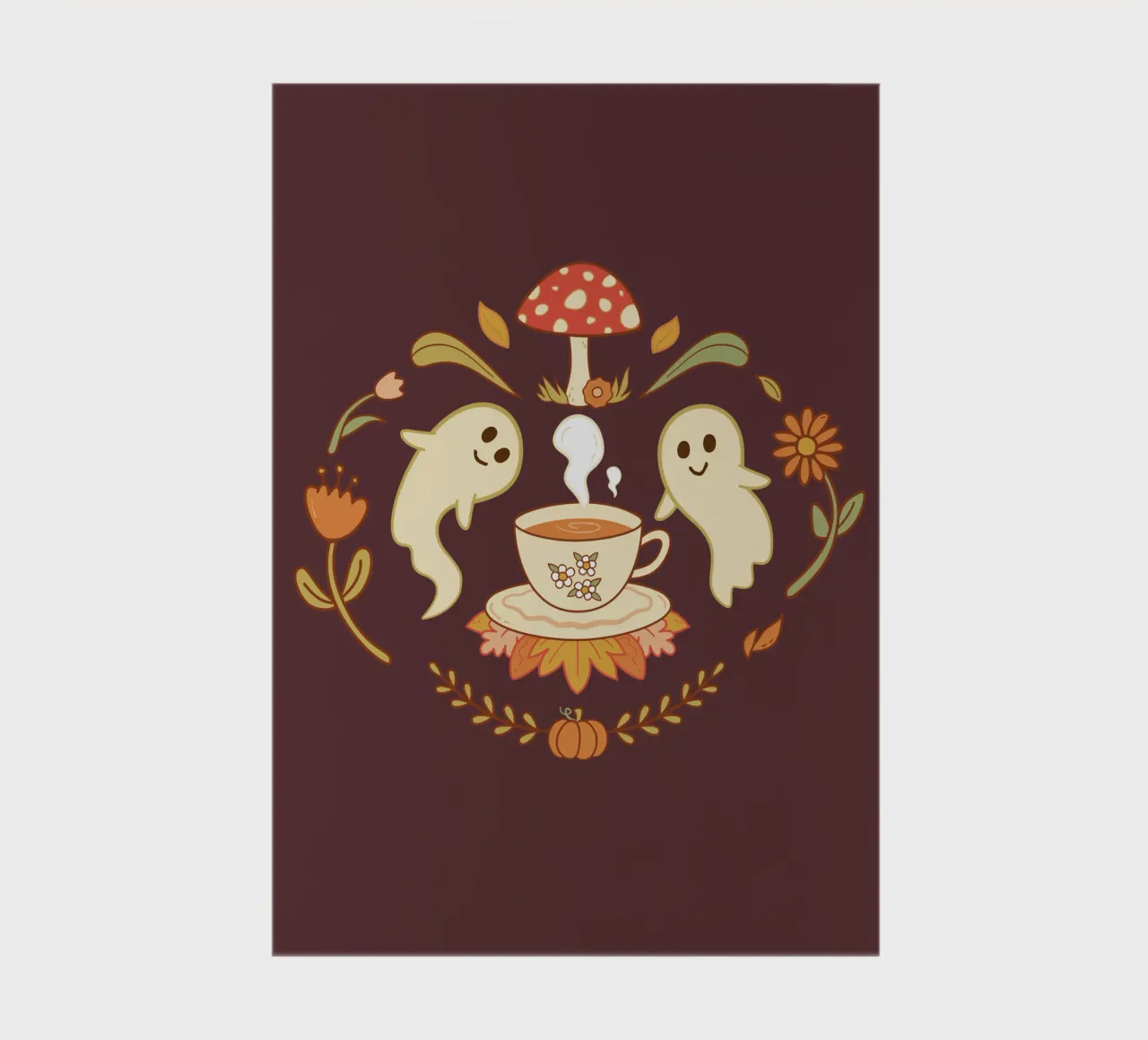 Spooky Tea Time notebook by klossisch