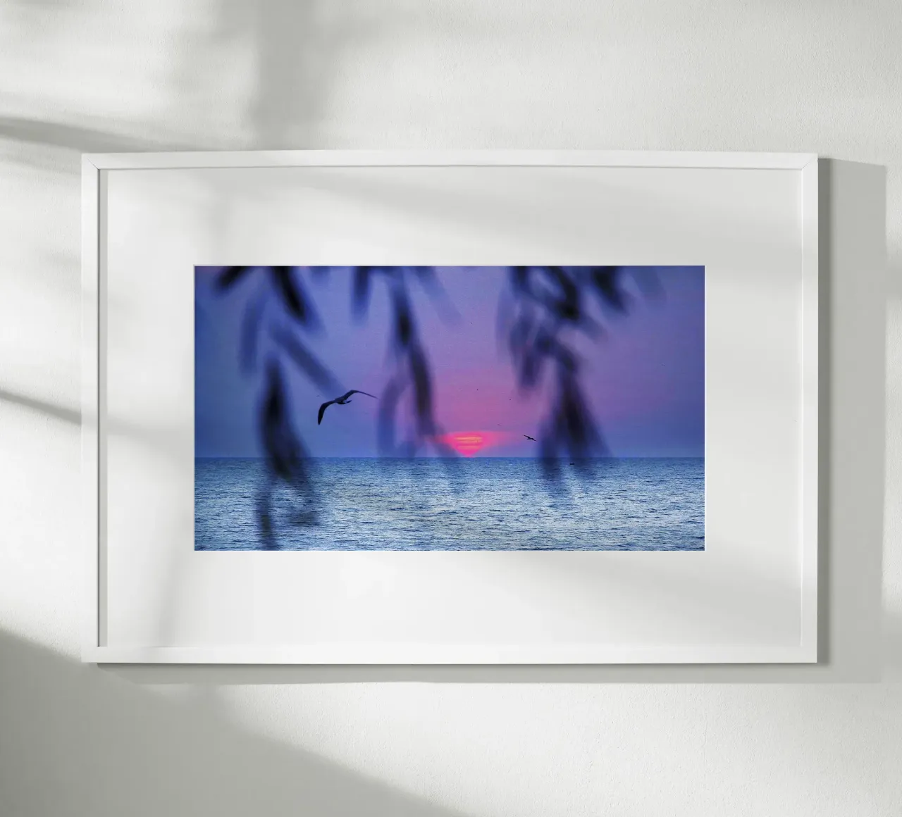 Die Sonne küsst das Meer - Fine Art Print Poster von jay