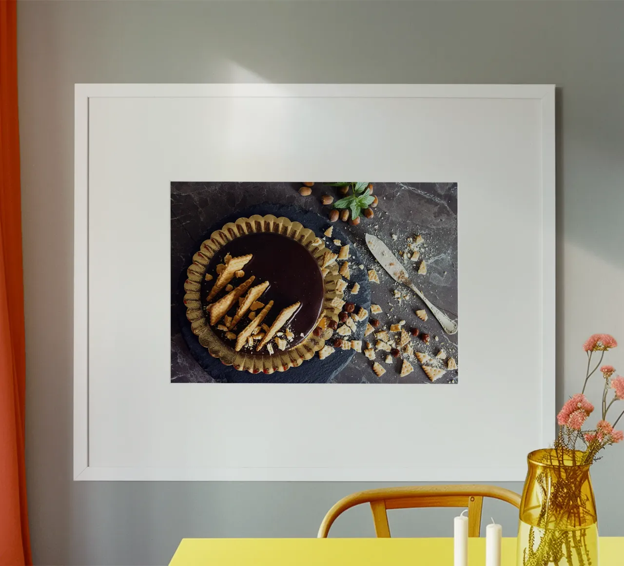 Biscotti e torta al cioccolato I - Stampa fine art poster da jay