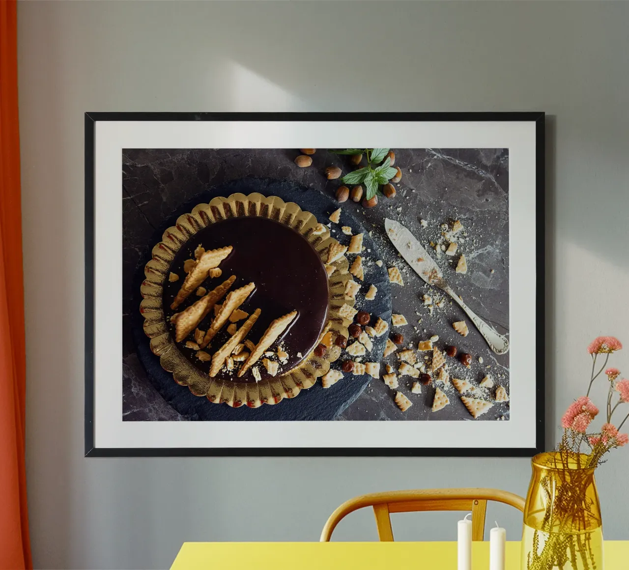 Biscotti e torta al cioccolato I - Stampa fine art poster da jay
