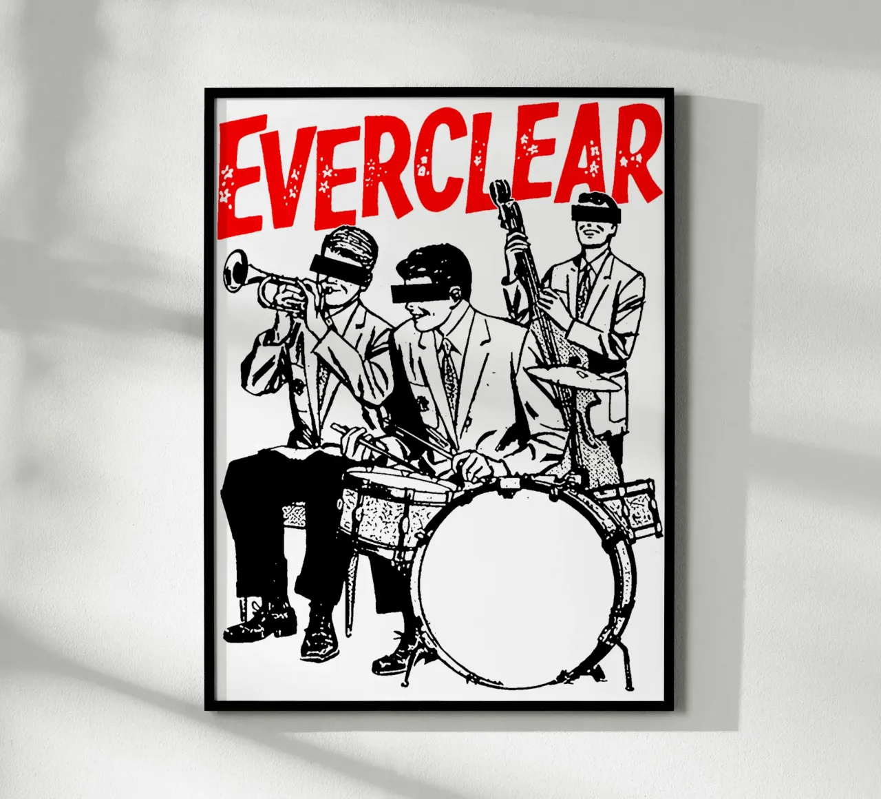 Alternatif Rock Everclear poster con telaio in plastica da imstildreaming