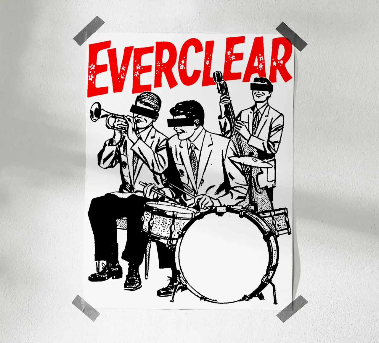 Alternatif Rock Everclear poster con telaio in plastica da imstildreaming