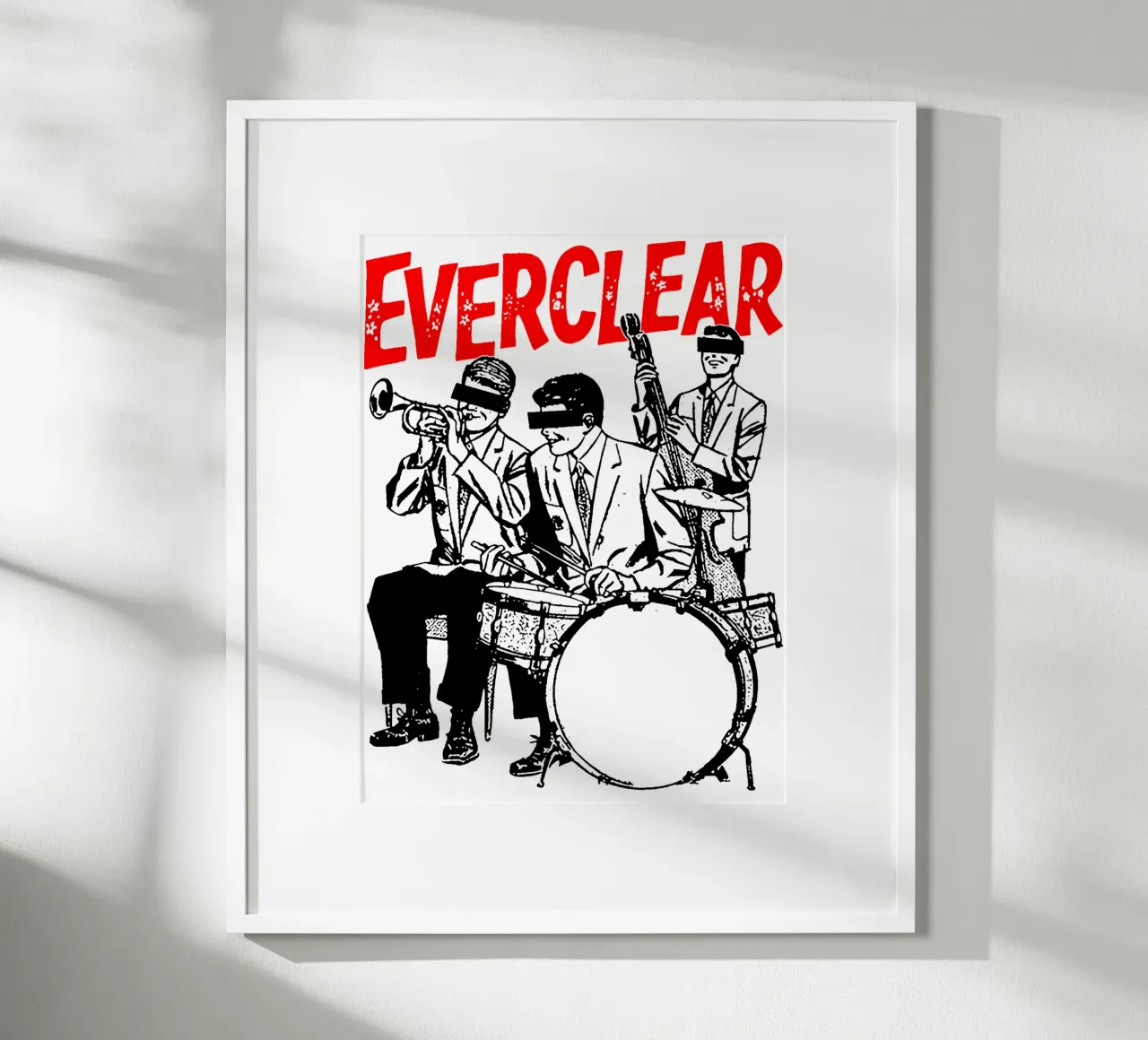 Alternatif Rock Everclear poster con telaio in plastica da imstildreaming