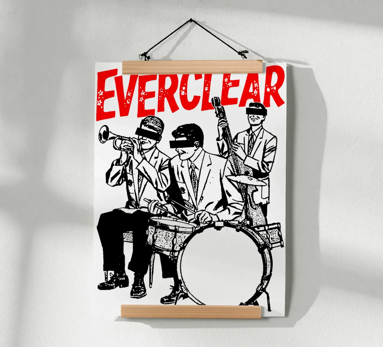 Alternatif Rock Everclear poster con telaio in plastica da imstildreaming