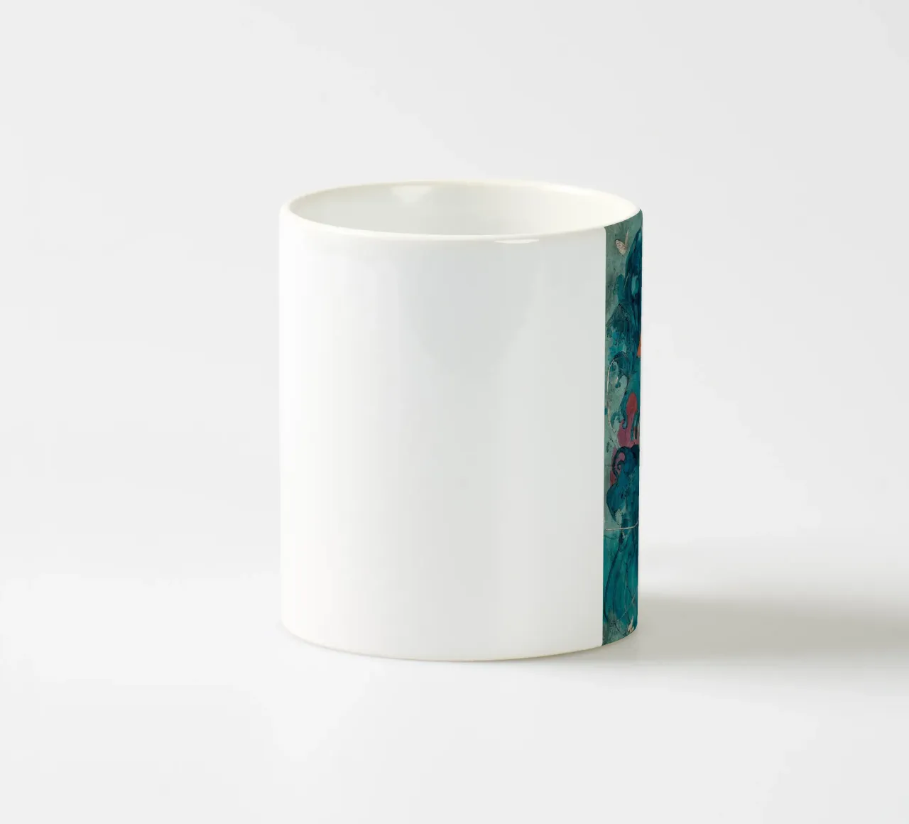 Tiger of the Rising Tide tazza in ceramica da Qimstudio