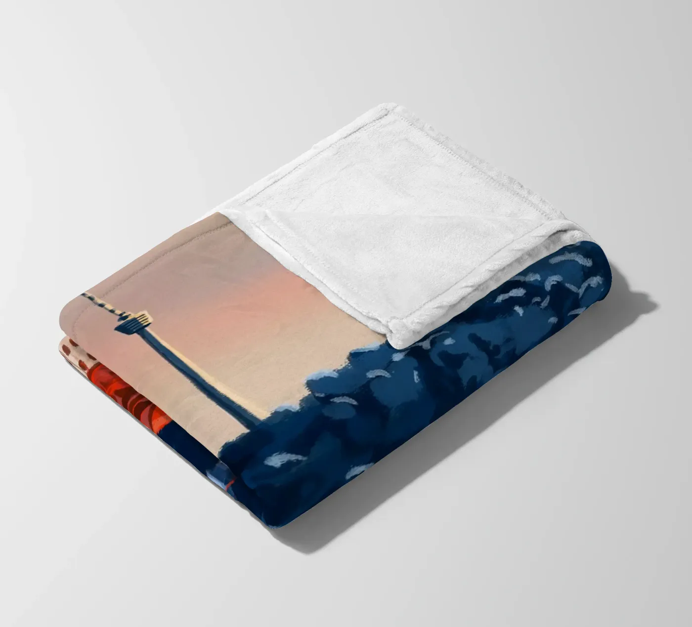 Stuttgart Fleecedecke von Anny Addams