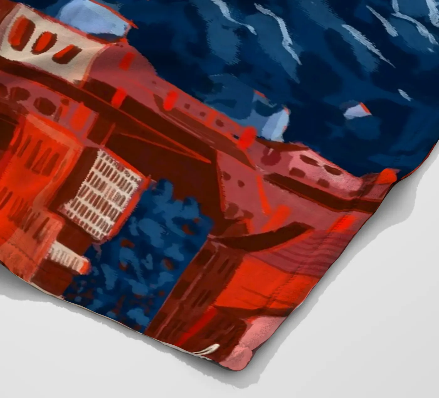 Stuttgart Fleecedecke von Anny Addams