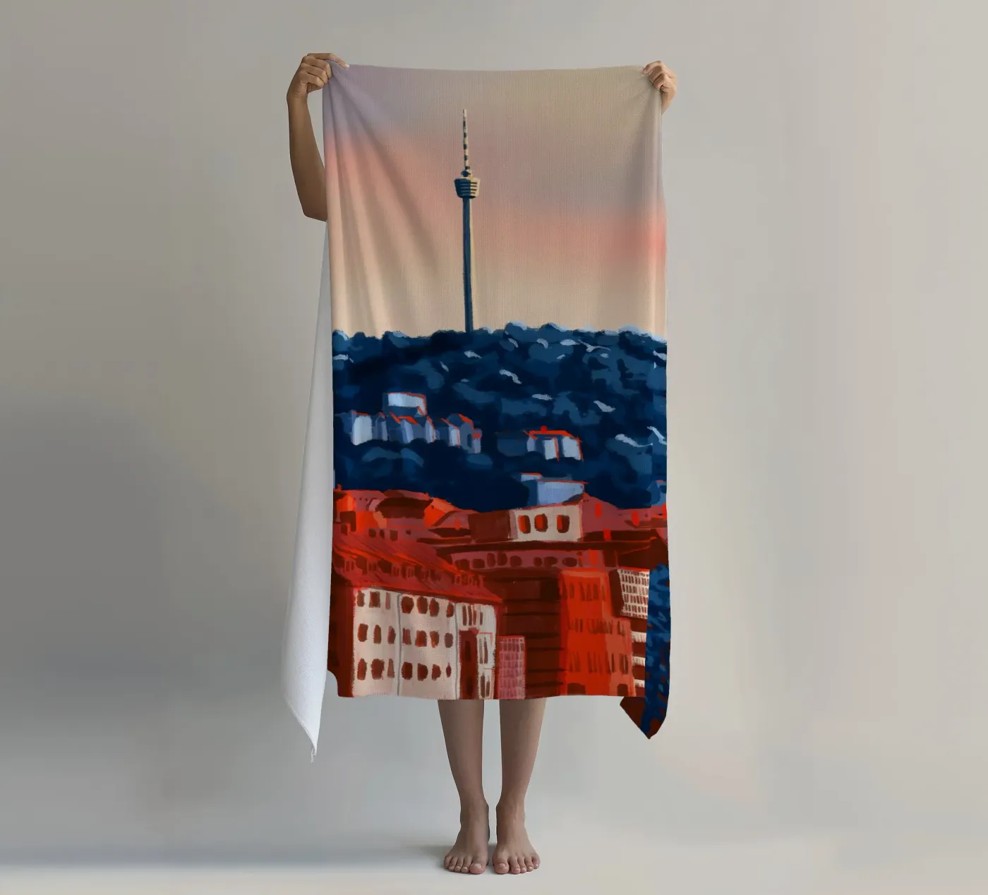 Stuttgart telo mare da Anny Addams