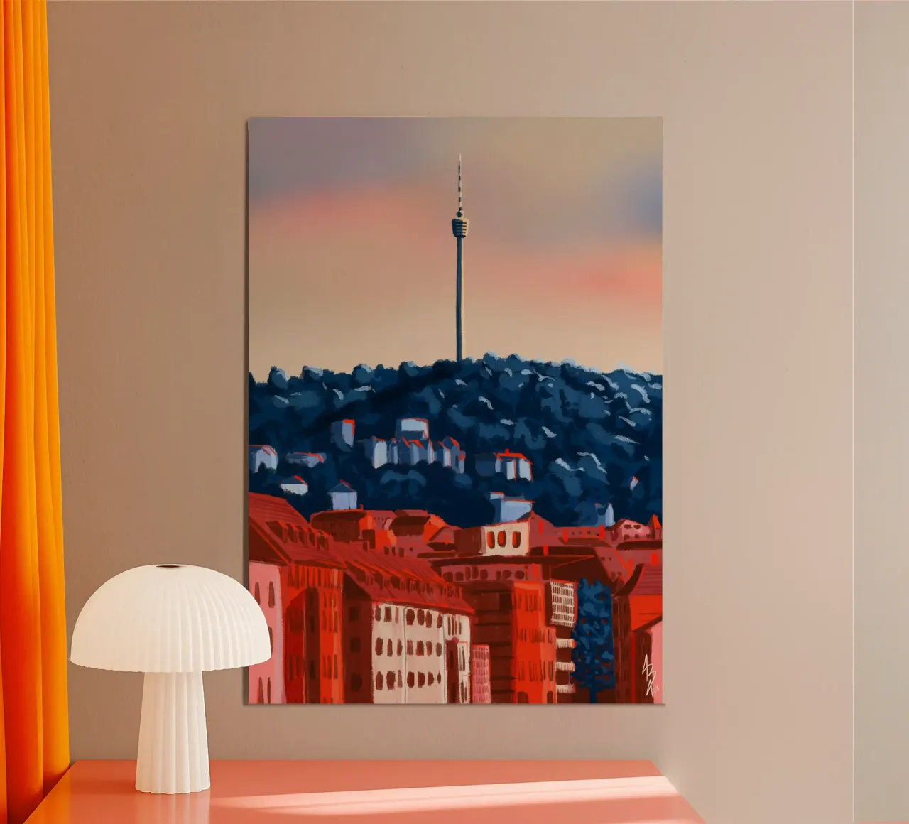 Stuttgart poster da Anny Addams