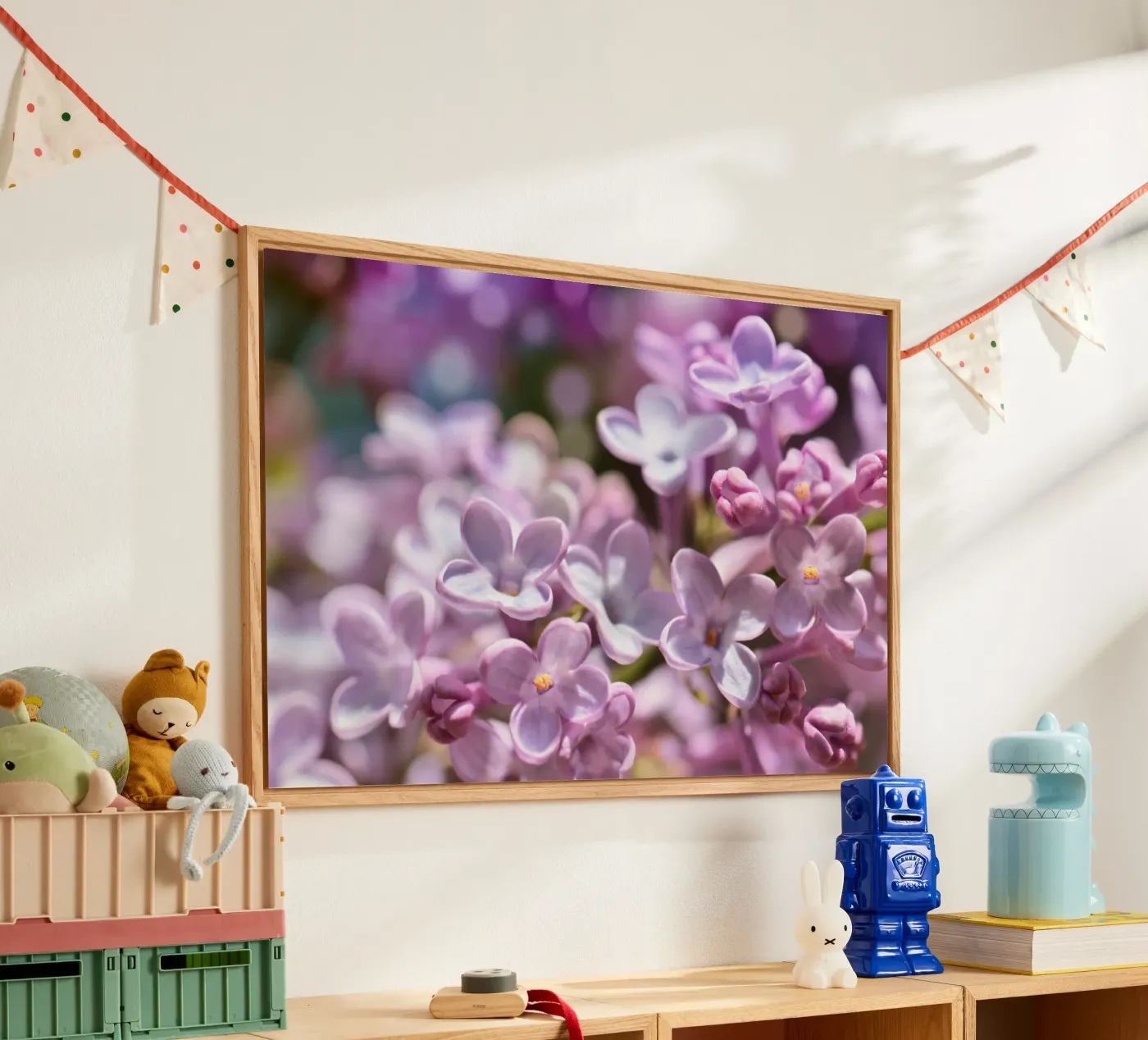 Lilac acrylic glass by Atteloi