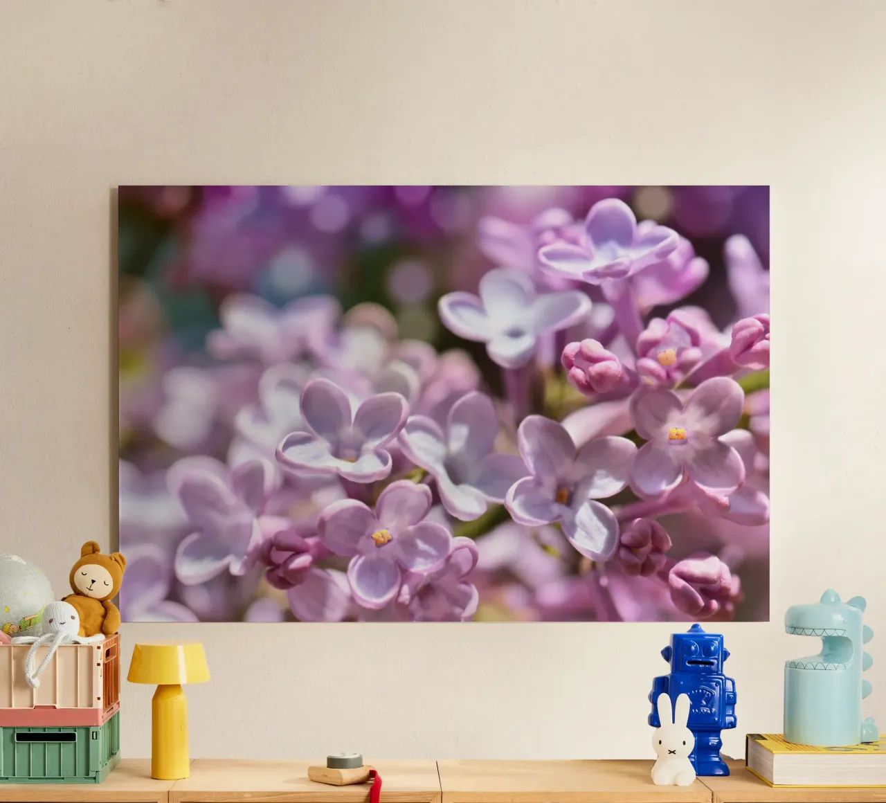 Lilac acrylic glass by Atteloi