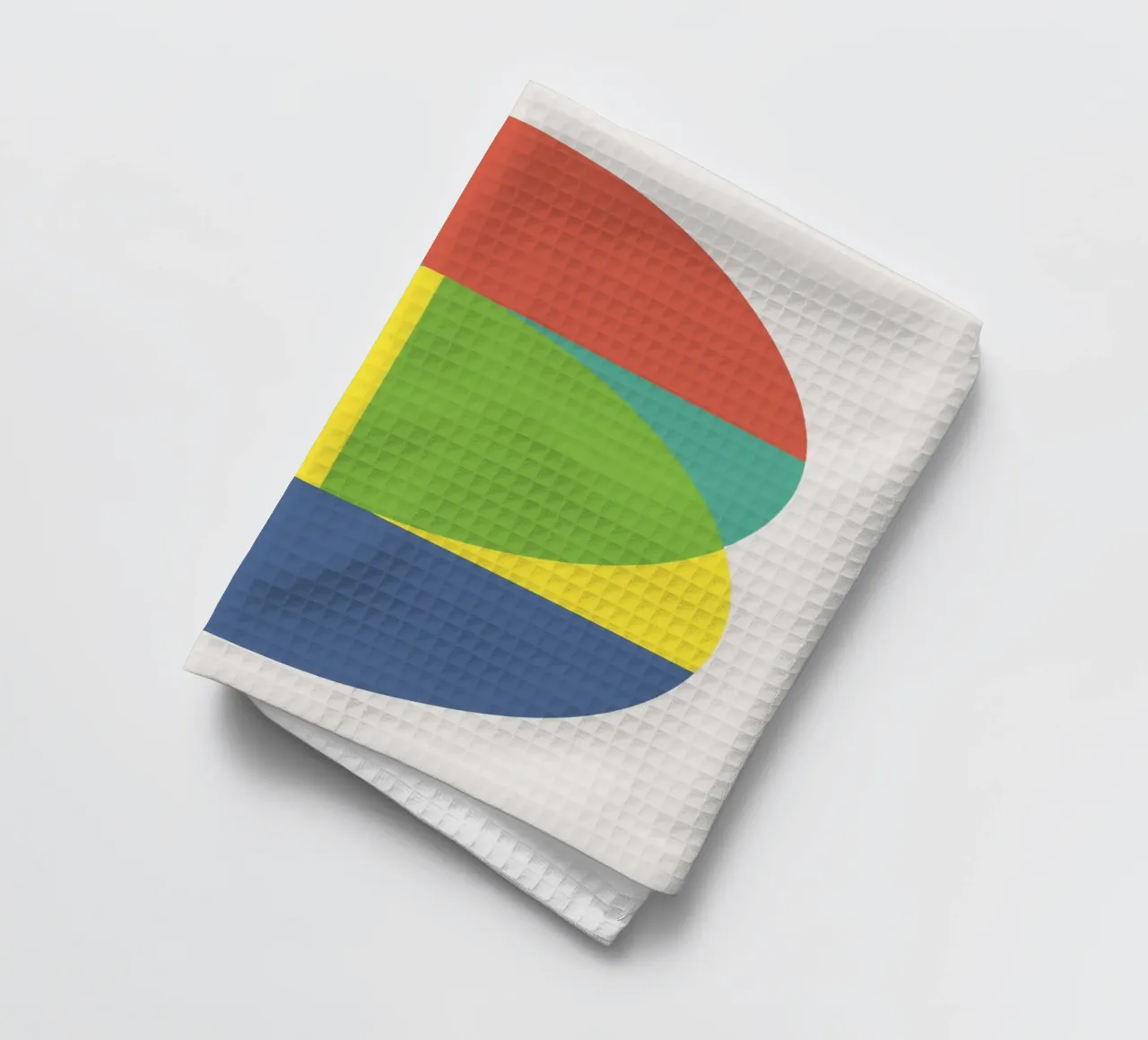 Tri color geometry canovaccio da cucina da Little Dean