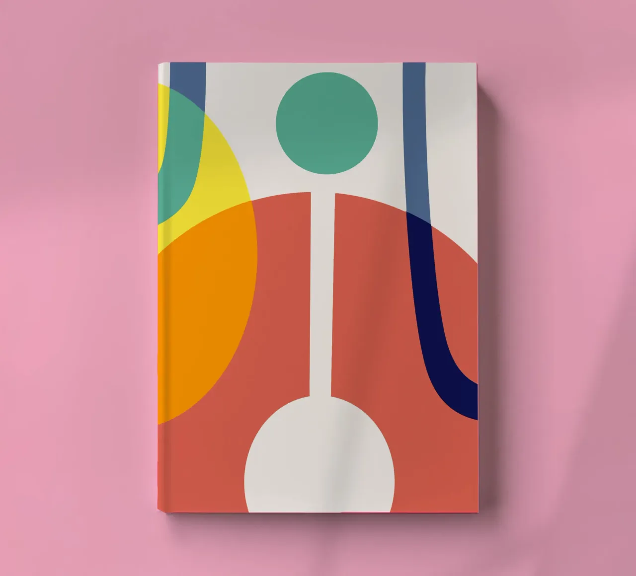 Tri color mash up 18 notebook by Little Dean