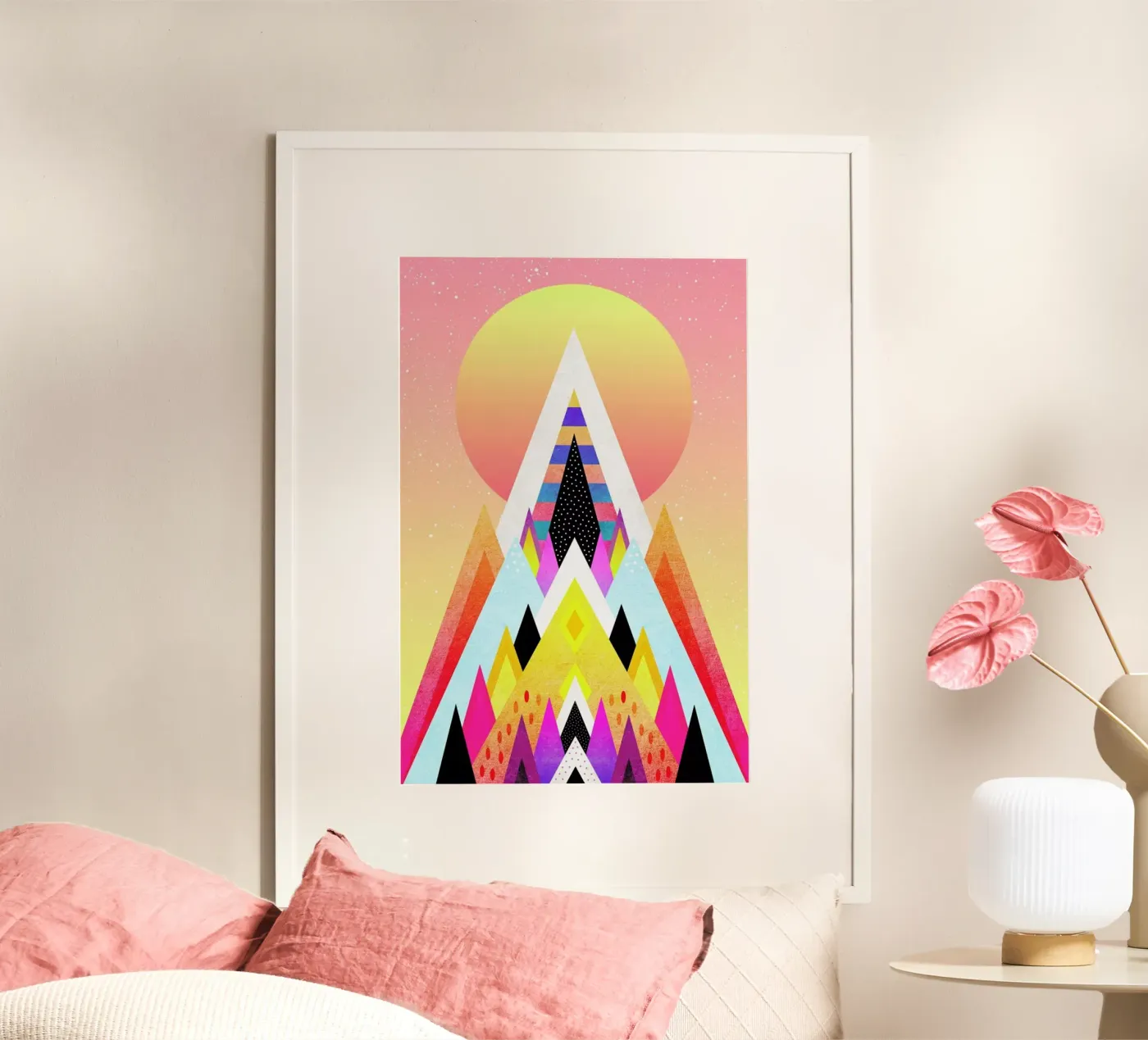 Bubblegum Mountain poster da Elisabeth Fredriksson