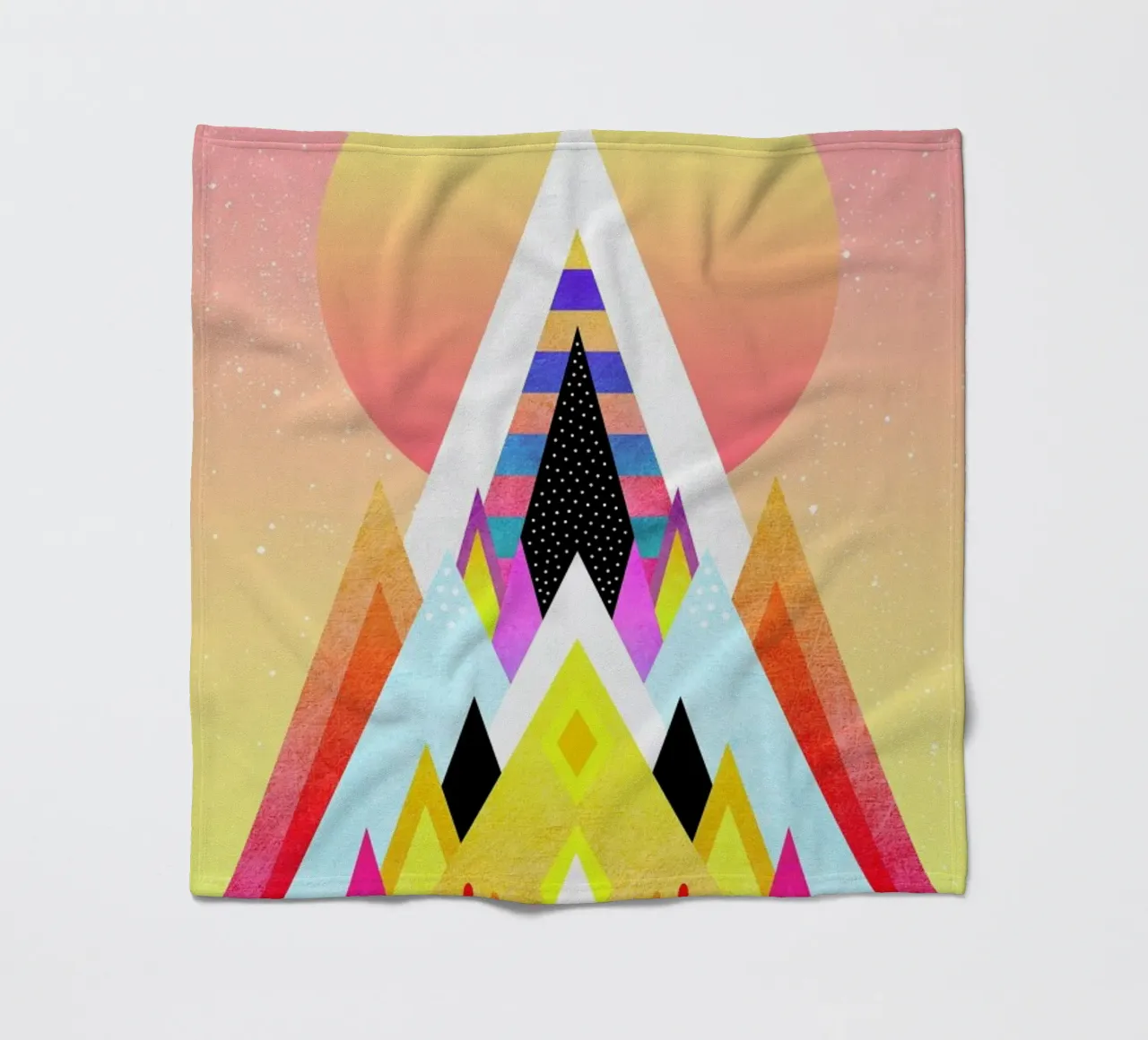 Bubblegum Mountain coperta in pile da Elisabeth Fredriksson