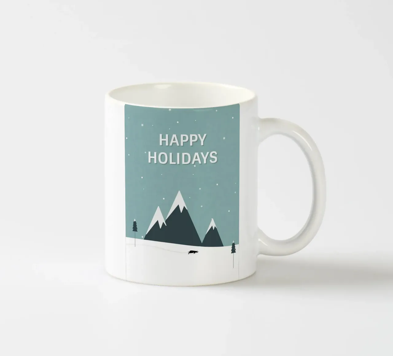 Buone vacanze tazza in ceramica da Nina Wolf