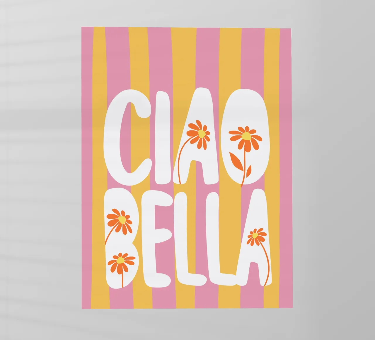 Ciao Bella pellicola backlit da dericktype