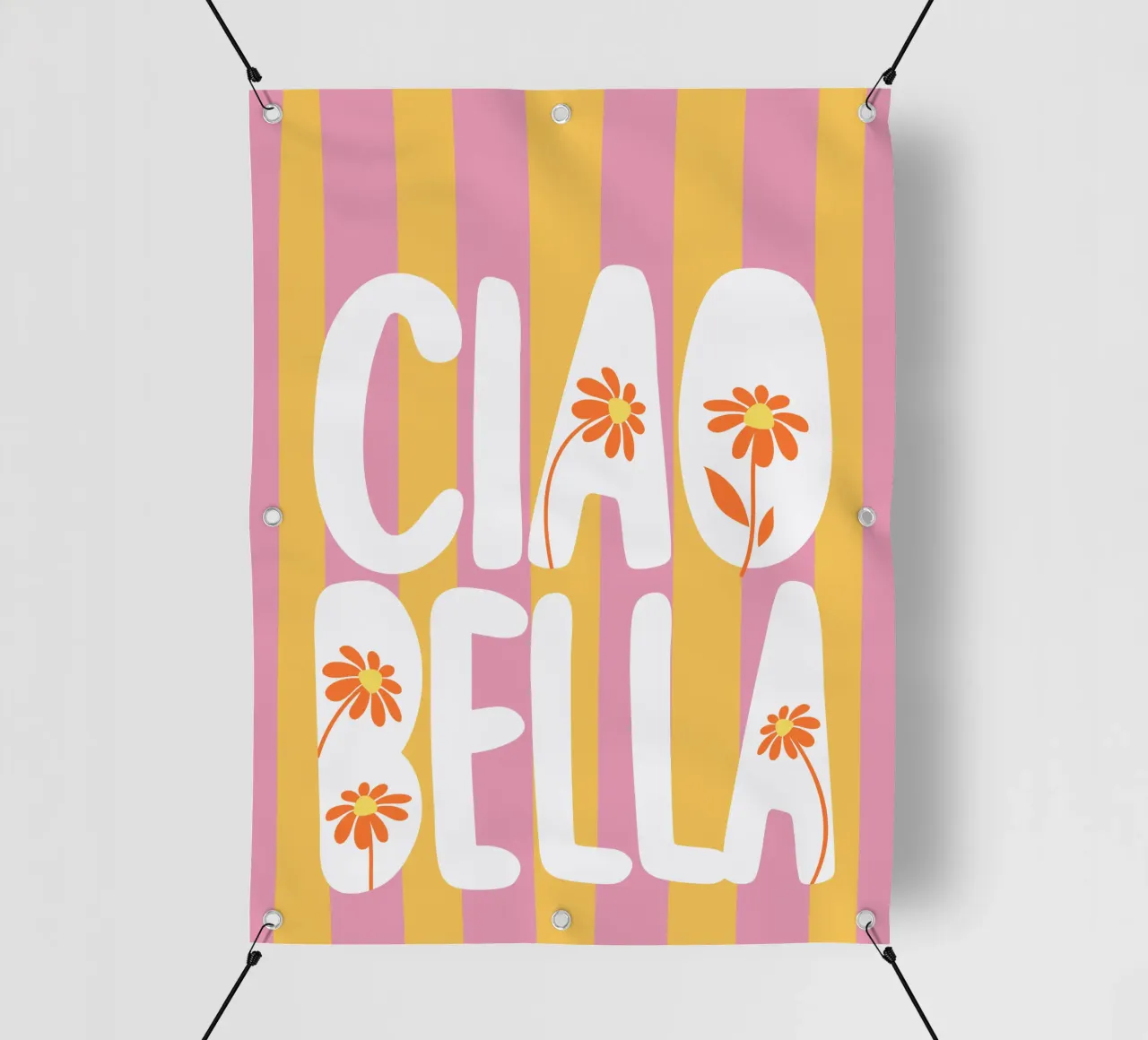 Ciao Bella telo in pvc da dericktype