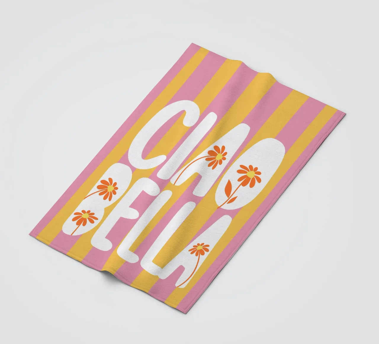 Ciao Bella coperta in pile da dericktype