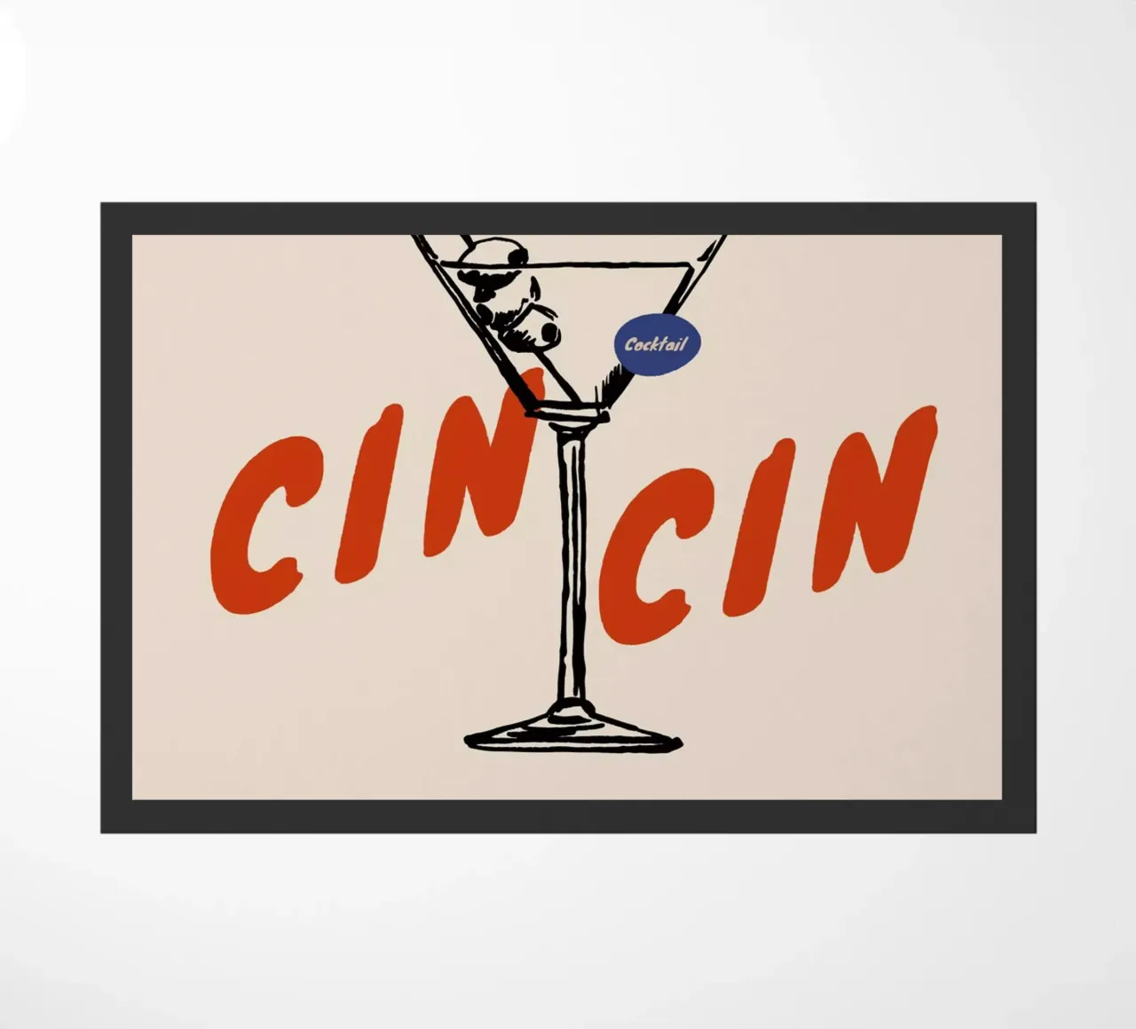 Boho Food 9 Cin Cin Cocktail zerbino da Boho Print Collection