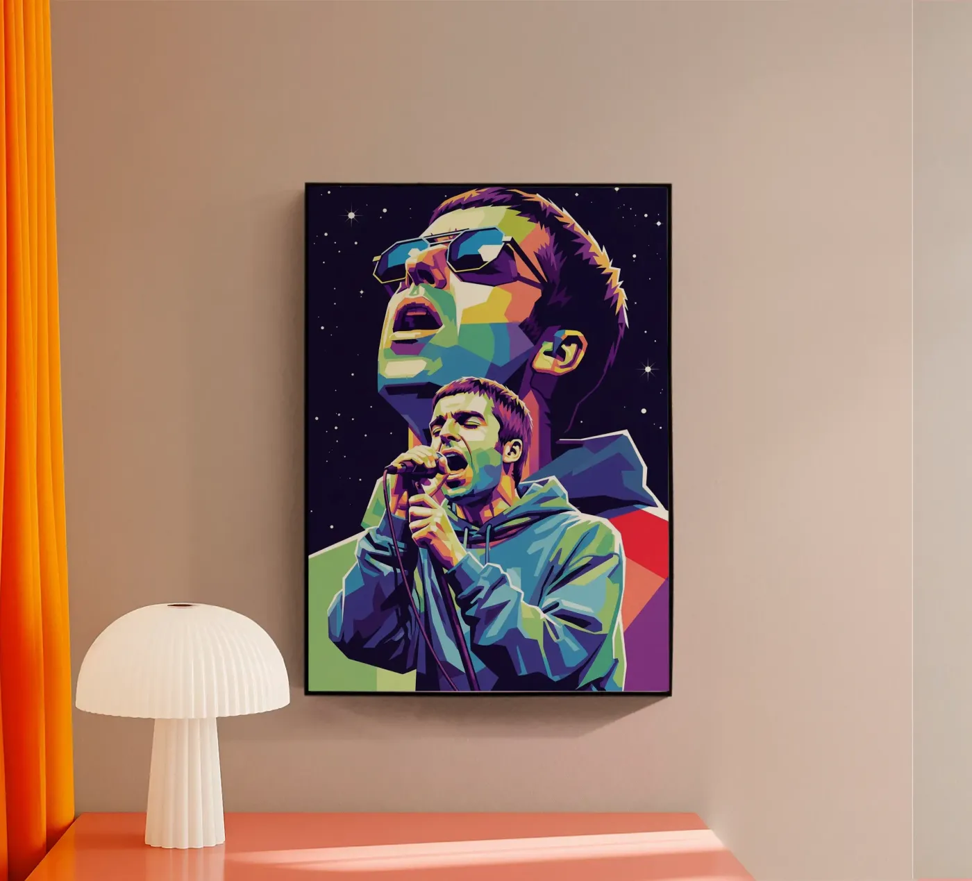 Liam Gallagher - Oasis plexiglass da Hantamrata