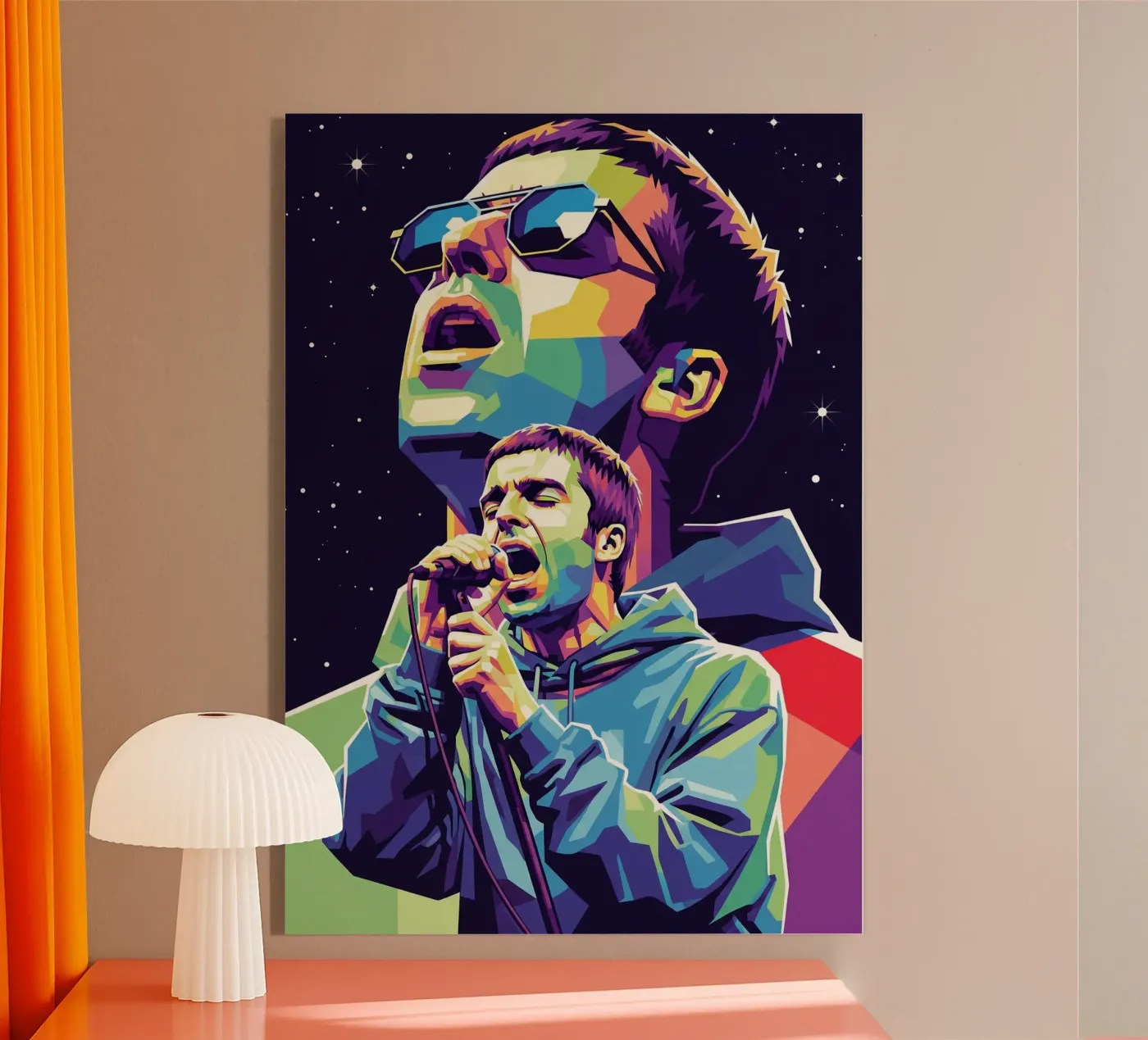 Liam Gallagher - Oasis plexiglass da Hantamrata