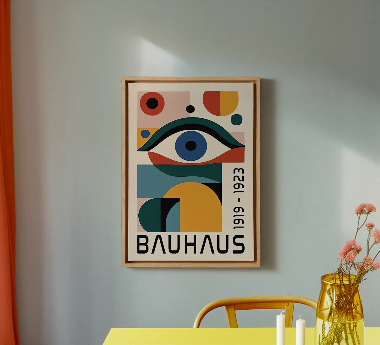 Bauhaus 1919-1923 tela con Cornice a cassetta da Brooke