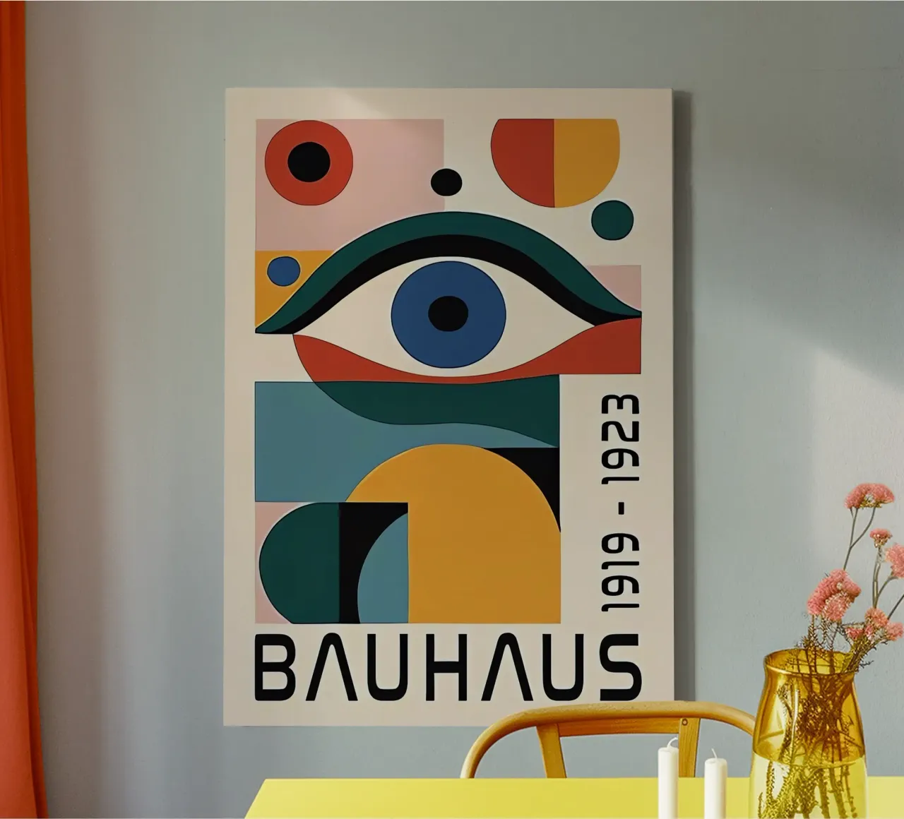Bauhaus 1919-1923 tela con Cornice a cassetta da Brooke