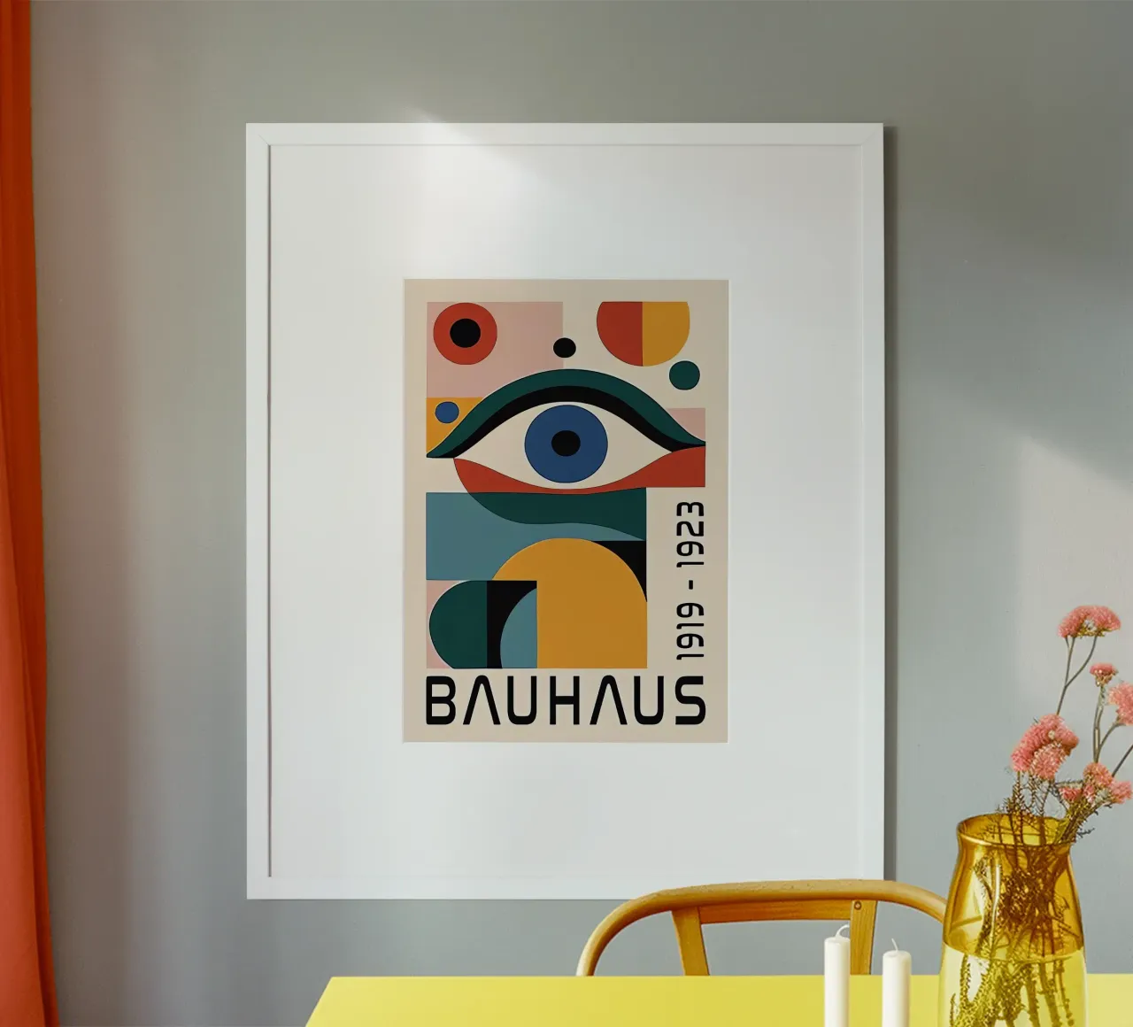 Bauhaus 1919-1923 poster da Brooke