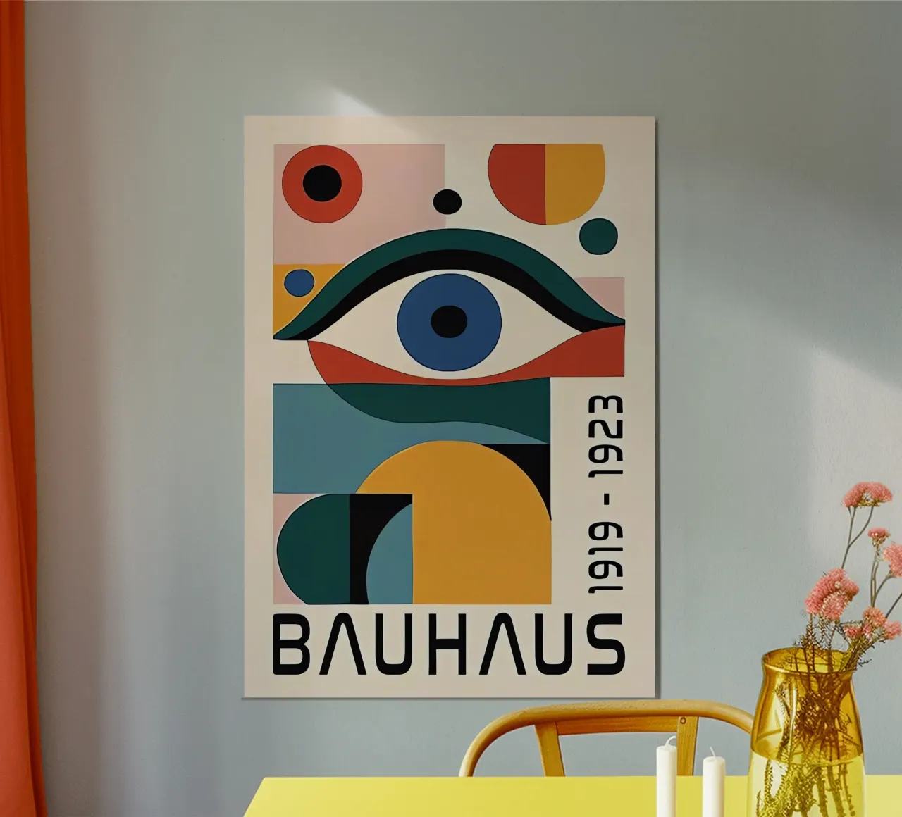 Bauhaus 1919-1923 poster da Brooke