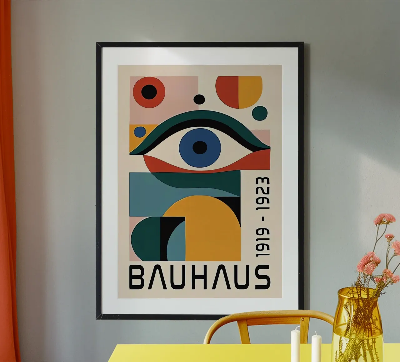Bauhaus 1919-1923 poster da Brooke
