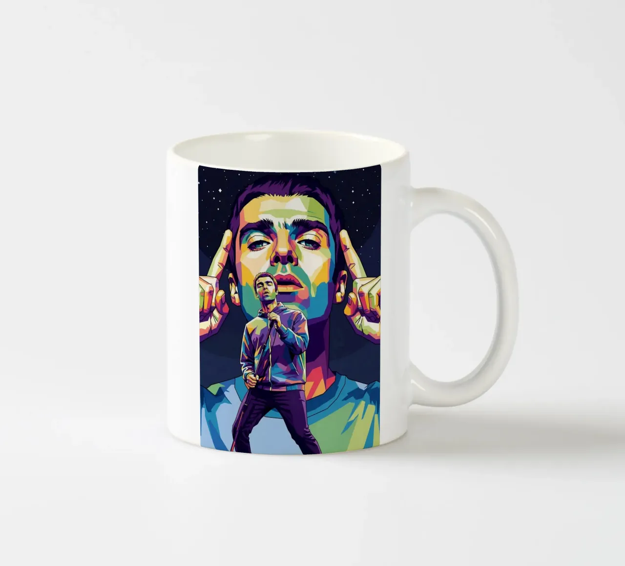 Stile Liam Gallagher tazza in ceramica da Hantamrata