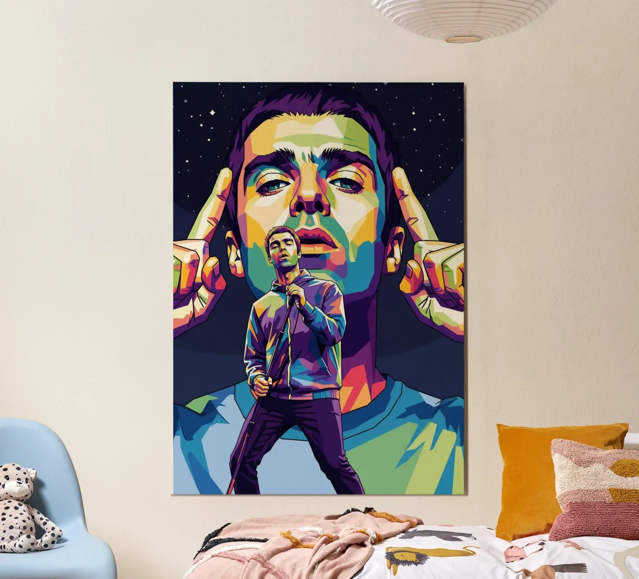 Stile Liam Gallagher poster da Hantamrata