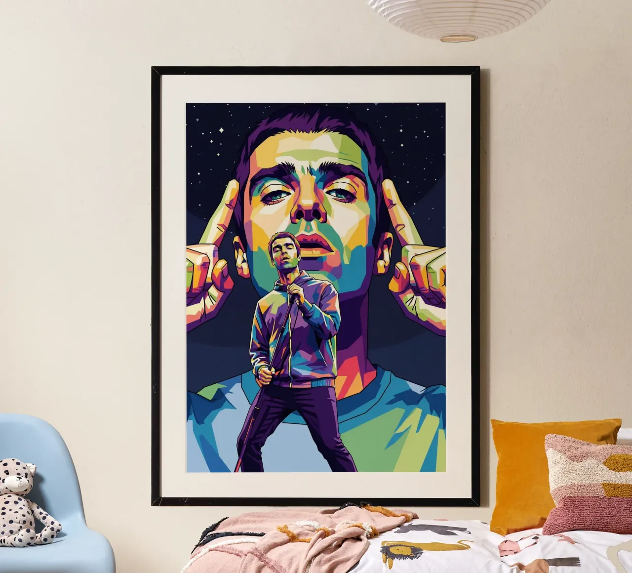 Stile Liam Gallagher poster da Hantamrata