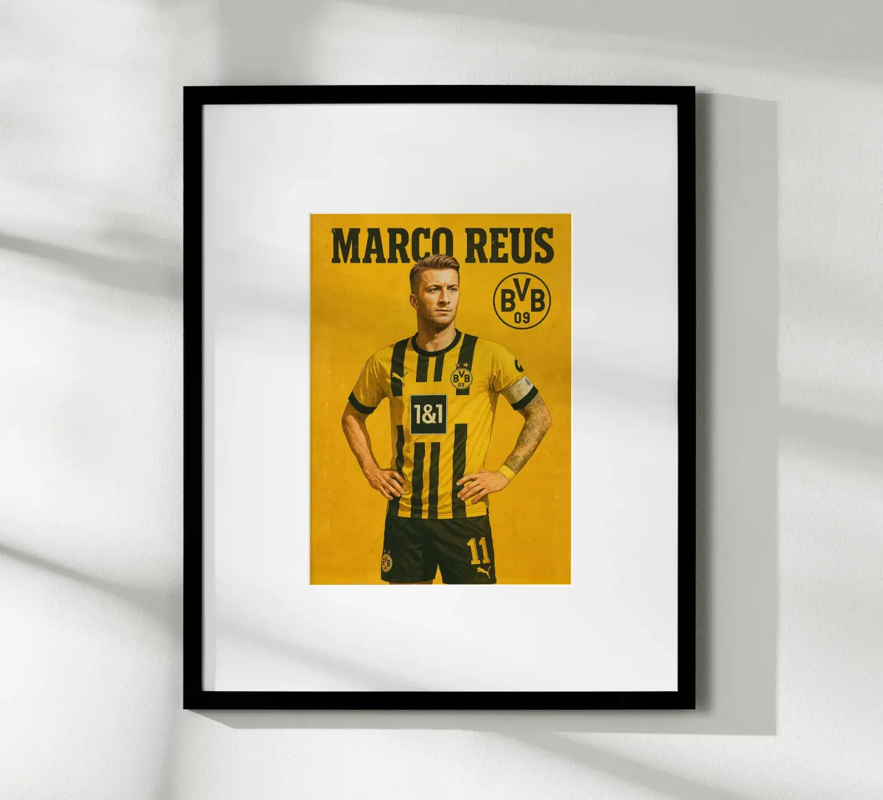 Marco Reus poster da Cyberpunk Canvas