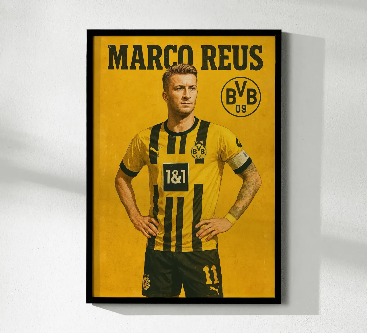Marco Reus poster da Cyberpunk Canvas