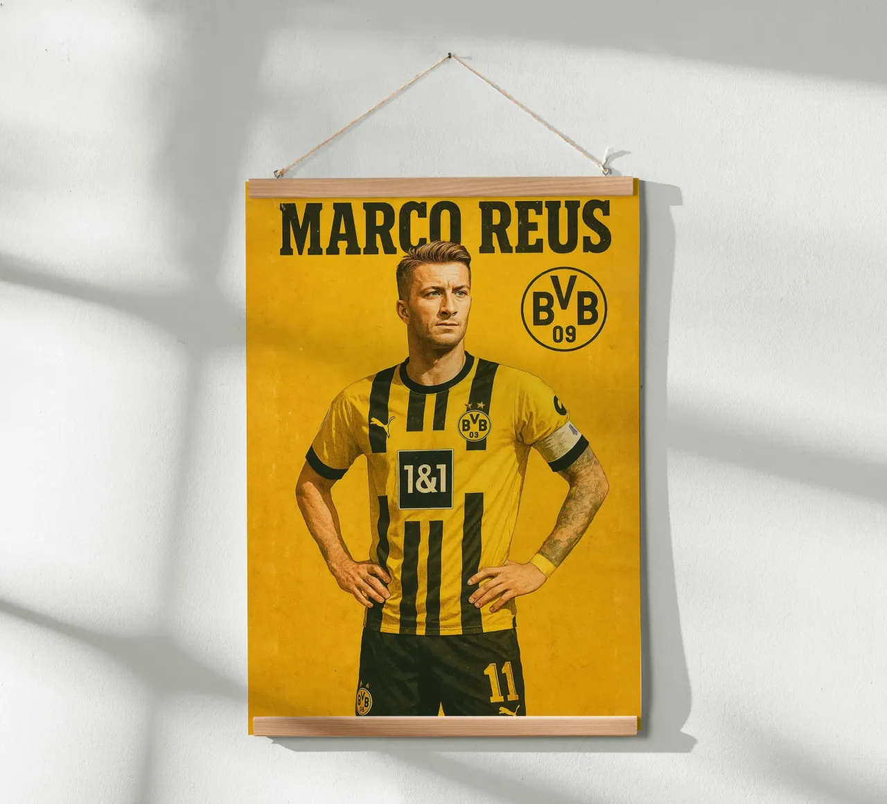 Marco Reus poster da Cyberpunk Canvas