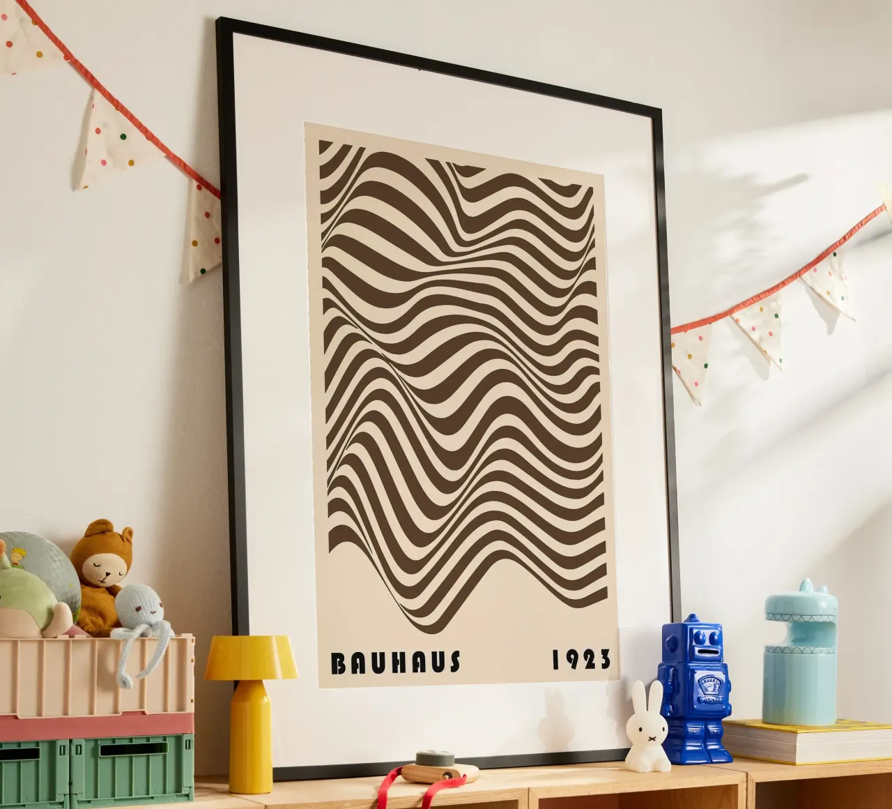 Bauhaus 1923 poster con telaio in alluminio da Narciso