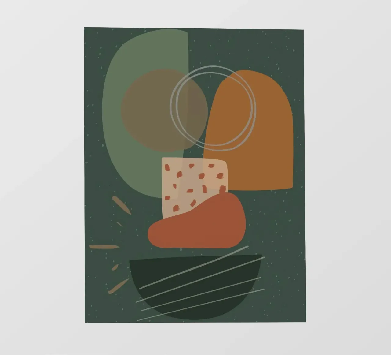 shape random food telo in pvc da comura