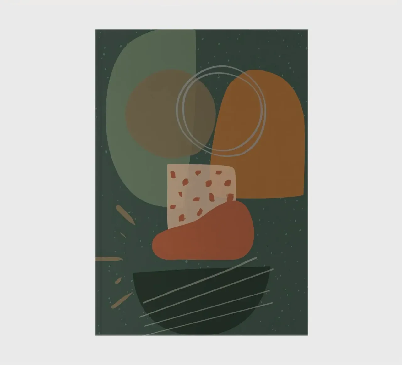 shape random food notebook by comura