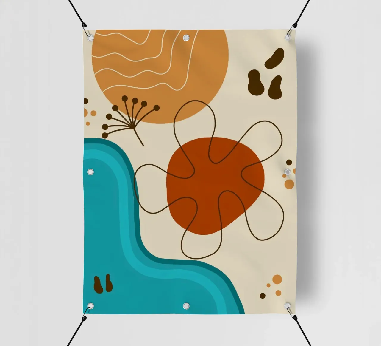 funny color shape telo in pvc da comura