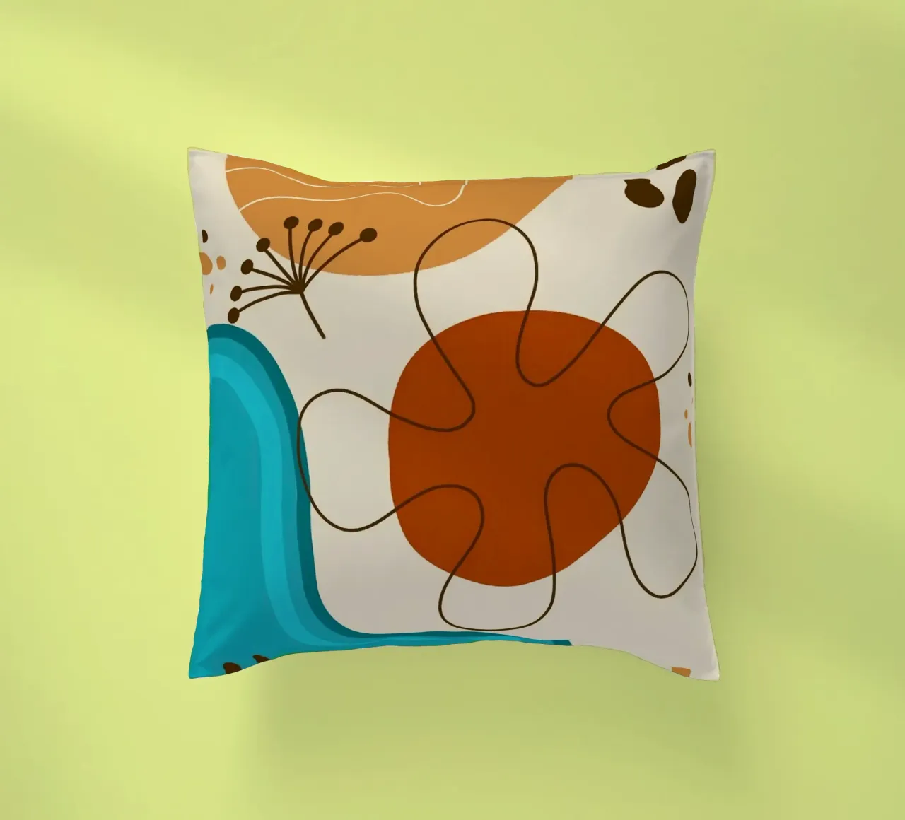 funny color shape cuscino da comura