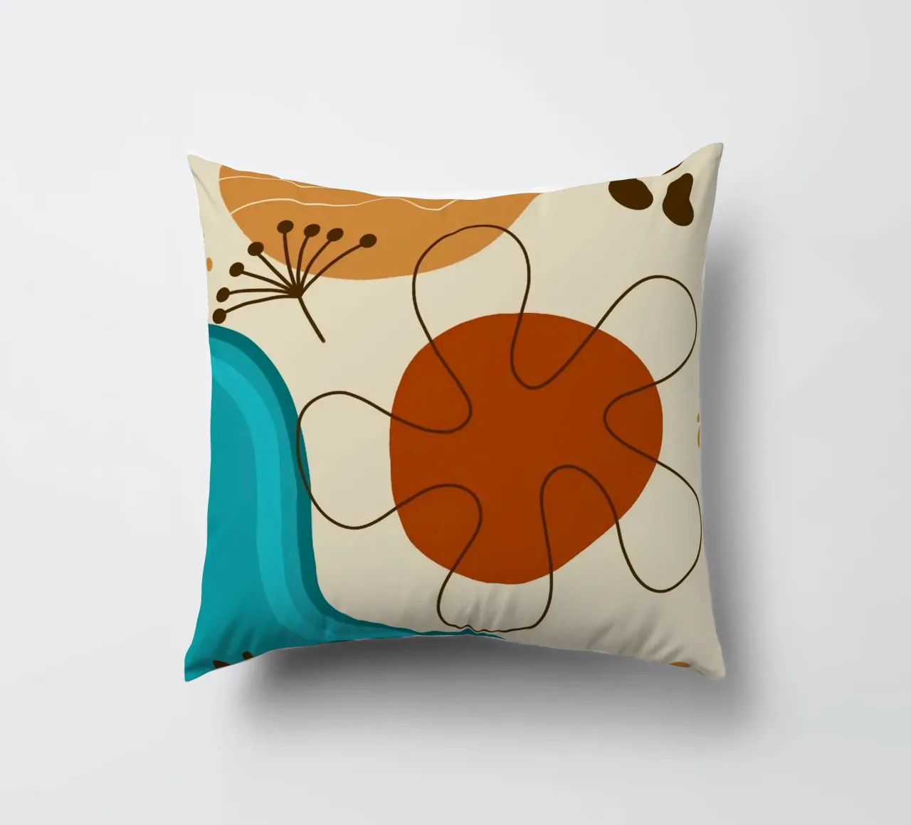funny color shape cuscino da comura