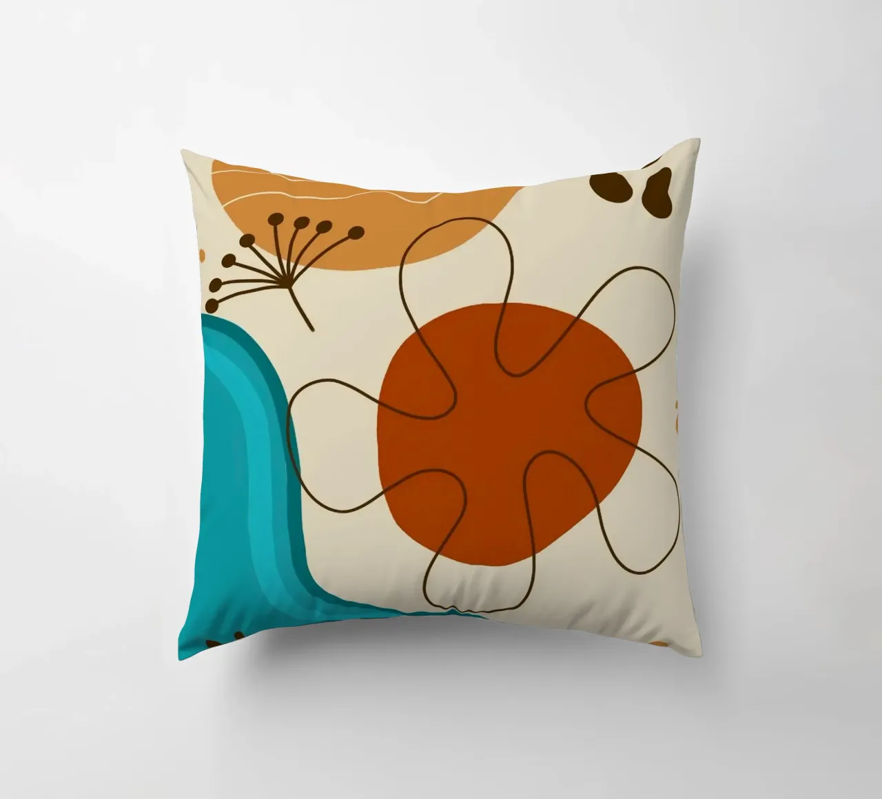 funny color shape cuscino da comura